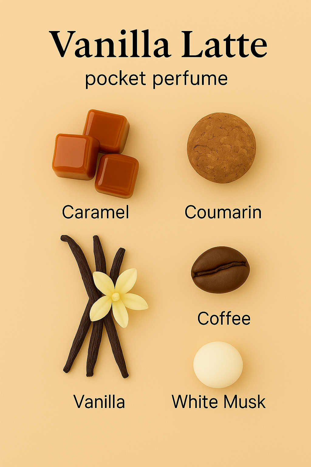 Vanilla Latte - pocket perfume